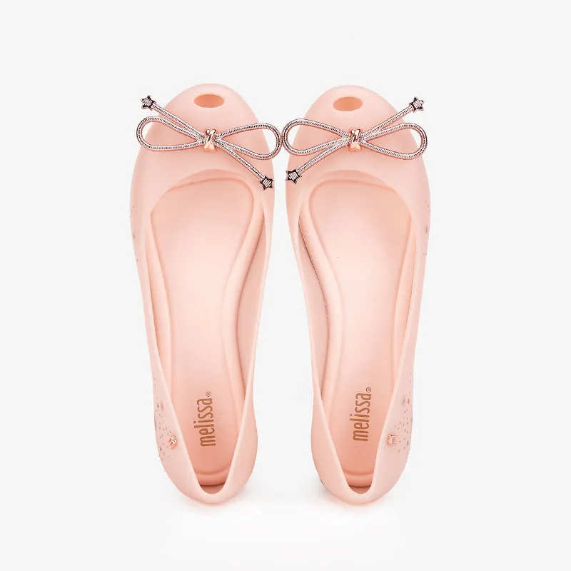 Melissa/обувь; женские прозрачные сандалии; Новинка года; Летняя обувь; женская повседневная обувь на плоской подошве; Модные женские сандалии Melissa с бантом