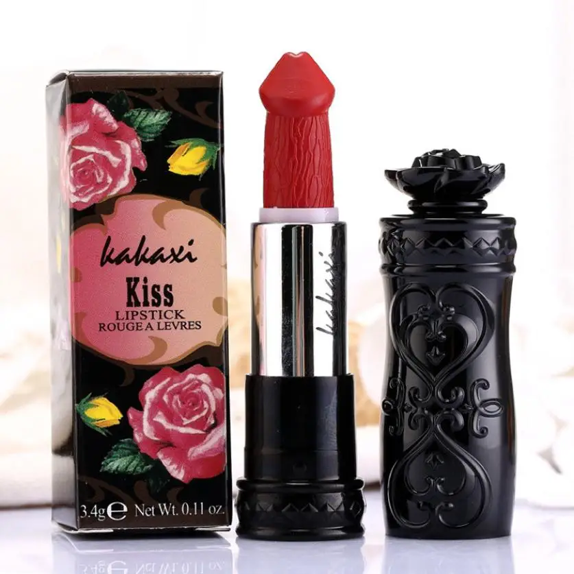 2017 Women Popular Penis Shape Lipstick Mushroom Vampire Kiss Lipgloss Hot Sales ma04dropship |