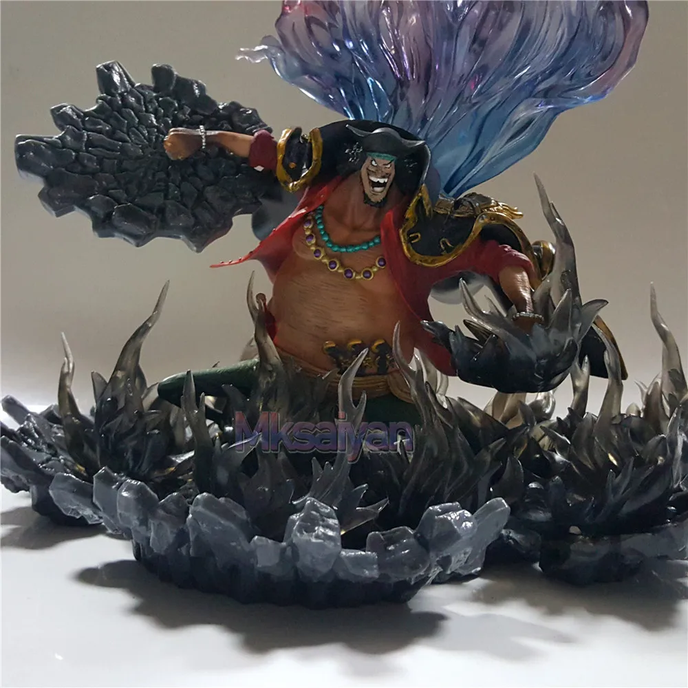 

One Piece Anime Action Figures Marshall D Teach DIY Led Lights Fighting Scene One Piece Figurine Model Toy Luffy Ace Kids Toy