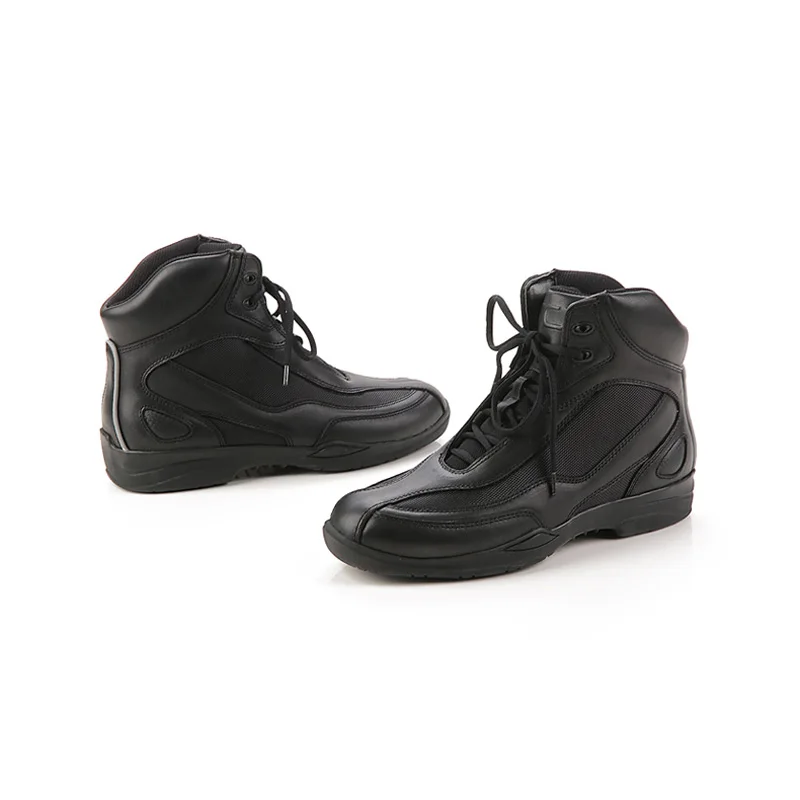 Мотоботы из натуральной телячьей кожи уличные мотоботы ботинки для шоссейных