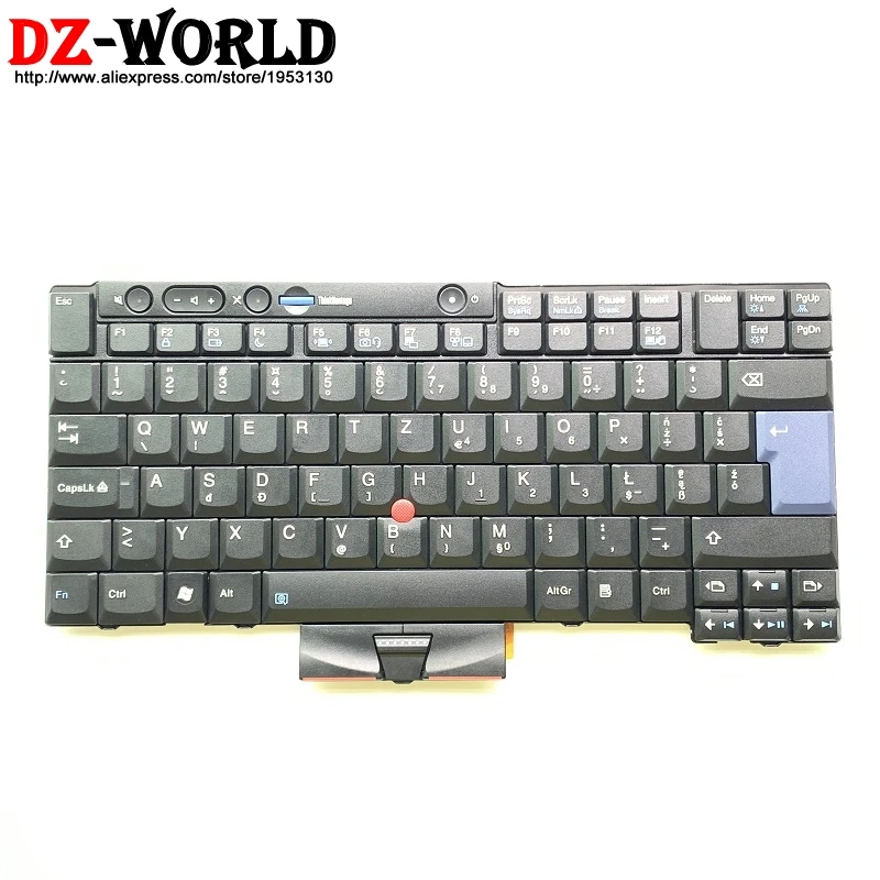 Новая Оригинальная польская Клавиатура Teclado для Lenovo Thinkpad T410 T410S T420 T420S X220 X220i T510 T520