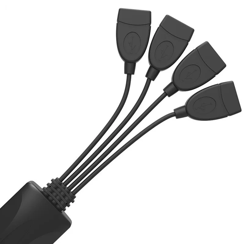 1 x 4 Портовый микро USB кабель для зарядки OTG концентратор Android планшета