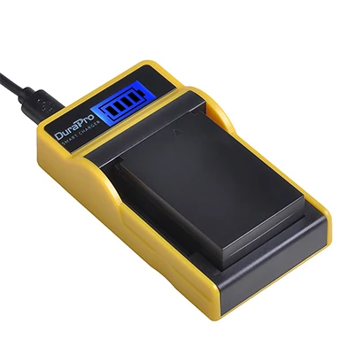 1 Battery Set DuraPro 2x1800 mAh LP-E12 LPE12 LP E12 Аккумулятор для камеры+ ЖК-Зарядное устройство USB для Canon M 100D Kiss X7 Rebel SL1 EOS M10 DSLR камеры - Цвет: 1 Battery Set
