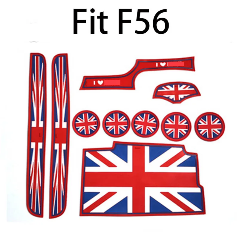 Наклейка ZD для Mini Cooper Countryman R56 R50 R53 F56 F55 R60 R57 Стайлинг автомобиля антискользящий