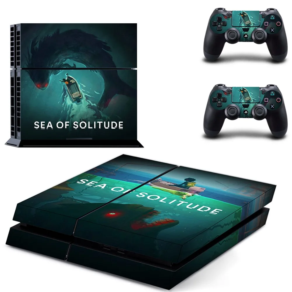 Море одиночество PS4 переводная картинка наклейка для Sony PlayStation 4 консоли и 2