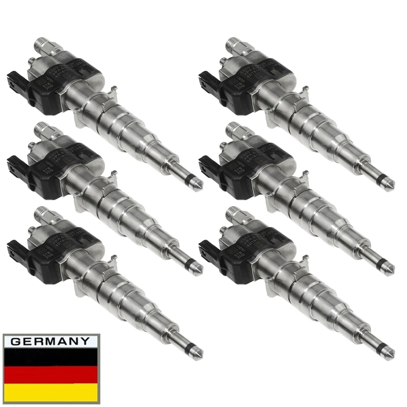 Топливные форсунки AP03 6 шт. 13537585261 13538616079 для BMW N54 N63 135 335 535 550 750 X5 X6 Z4 3 0 Новинка| |