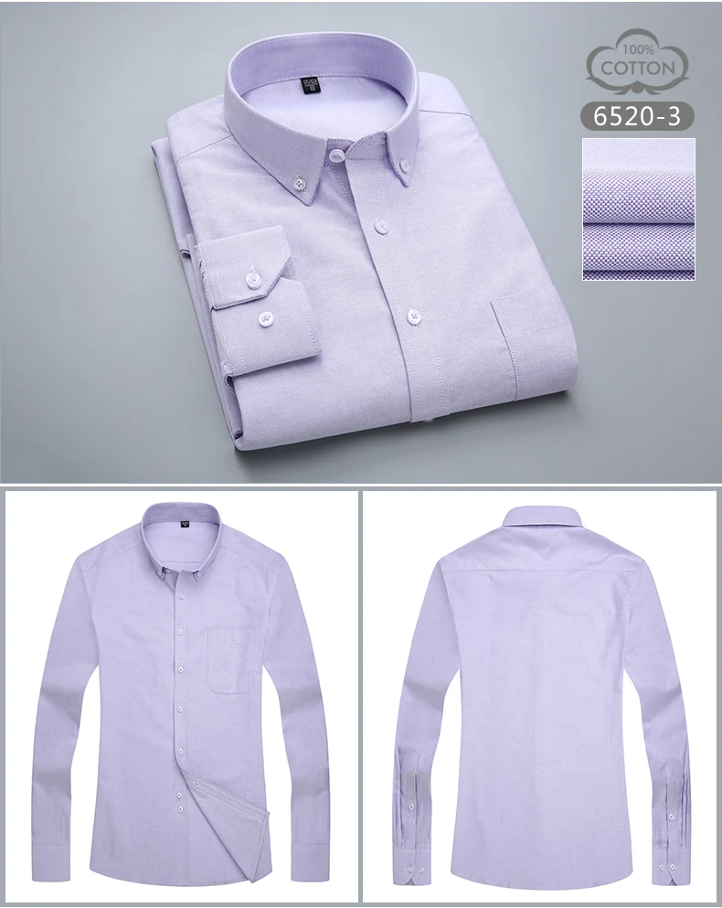 Высокое качество Новинка хлопок кнопка вниз воротник длинный рукав slim fit Мужские повседневные клетчатые/Полосатые/однотонные рубашки