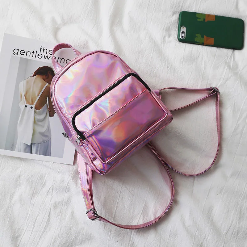 Рюкзаки для девочек-подростков rugzak Laser PVC mochila feminina, Модный женский рюкзак, школьный рюкзак для девочек, сумка-портфель