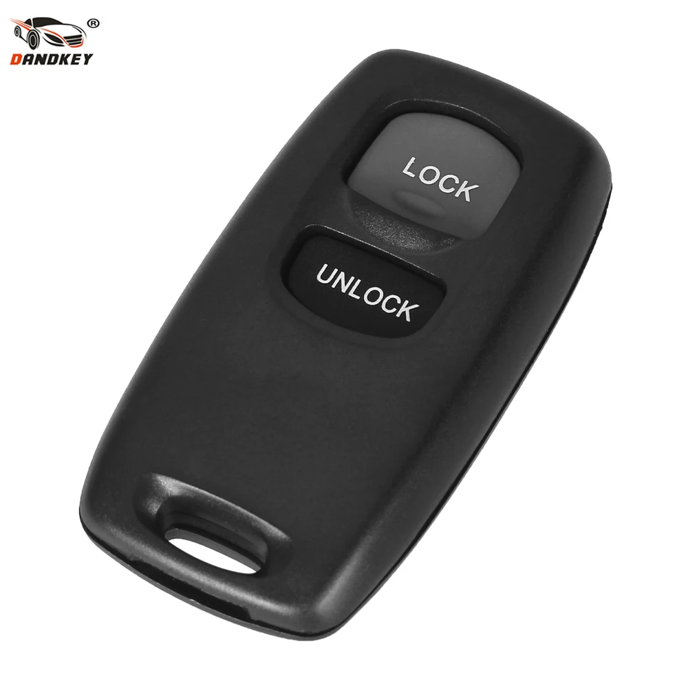 Чехол DANDKEY для автомобильного ключа с 2 кнопками и дистанционным управлением Mazda 3