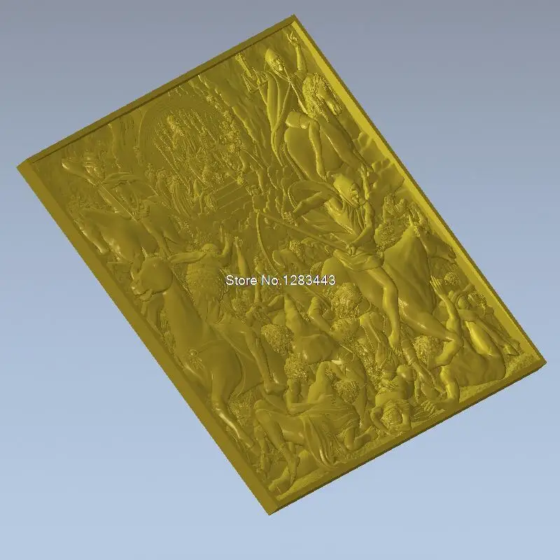 Высокое качество новая 3D модель для cnc резная скульптурная машина в формате STL