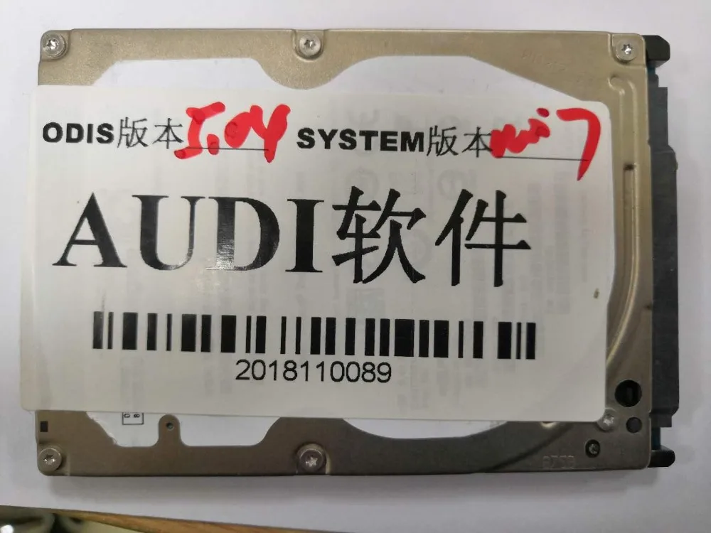 320g HDD and softwar Vas 5054A Odis 5,16 программное обеспечение с инженером 9,22 ETKA 8 и Elsawin 6,0 VASPC 19,01 VAG ODIS 5,16 поддержка онлайн логина DHL бесплатно - Цвет: 320g HDD and softwar