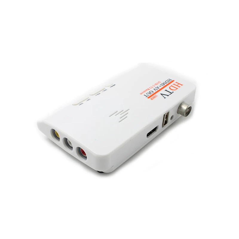 DVB T/DVB T2 ТВ тюнер приемник HDTV AV CVBS & 1080P HD спутниковый ресивер для ПК LCD/CRT мониторов
