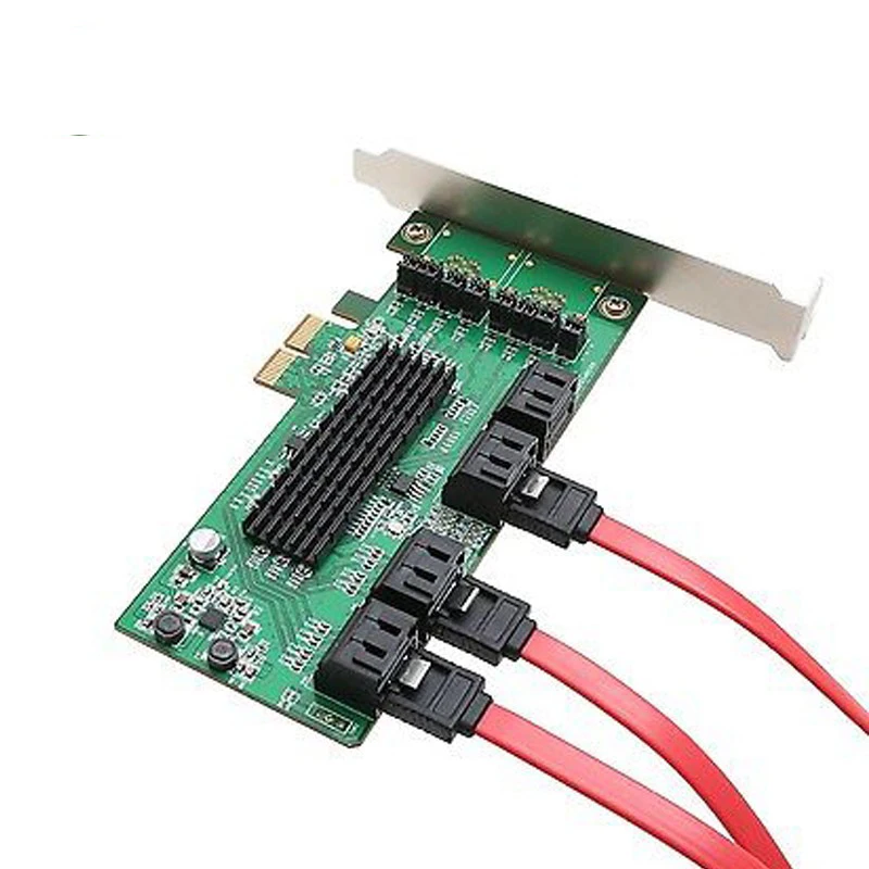 Лидер продаж контроллер Marvel chipet с несколькими портами PCI Express Внутренний SATA III 6g 8