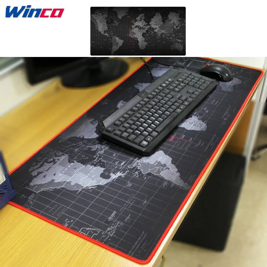 Модный продавец коврик для мыши с картой старого мира 2017 Новый большой notbook