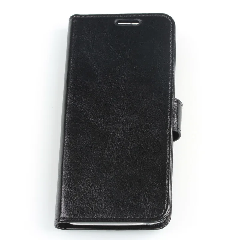 Black Premium Vintage Leather Flip Cover For OPPO Realme C2 / A1K Case Wallet Book Folio KickStand Card Photo Handmade Phone Bags - Цвет: Black
