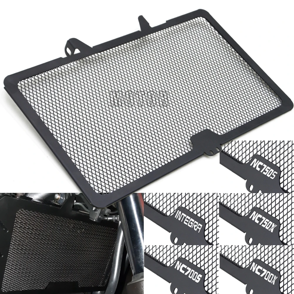 

For Honda Integra 700/750 NC700S/NC700X 2012-2014 NC750S/NC750X 2014-2018 Motorcycle Radiator Grille Grill Guard Cover Protector
