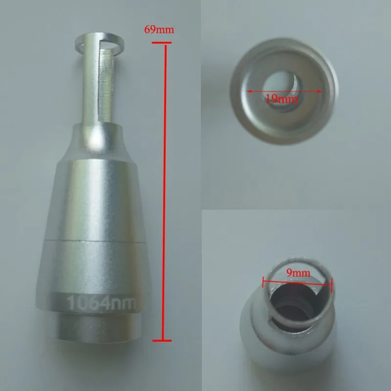 Лазерный наконечник для объектива, углеродный крем 1064nm 532nm 1320nm для удаления черных точек, углеродный лазер для ухода за кожей лица