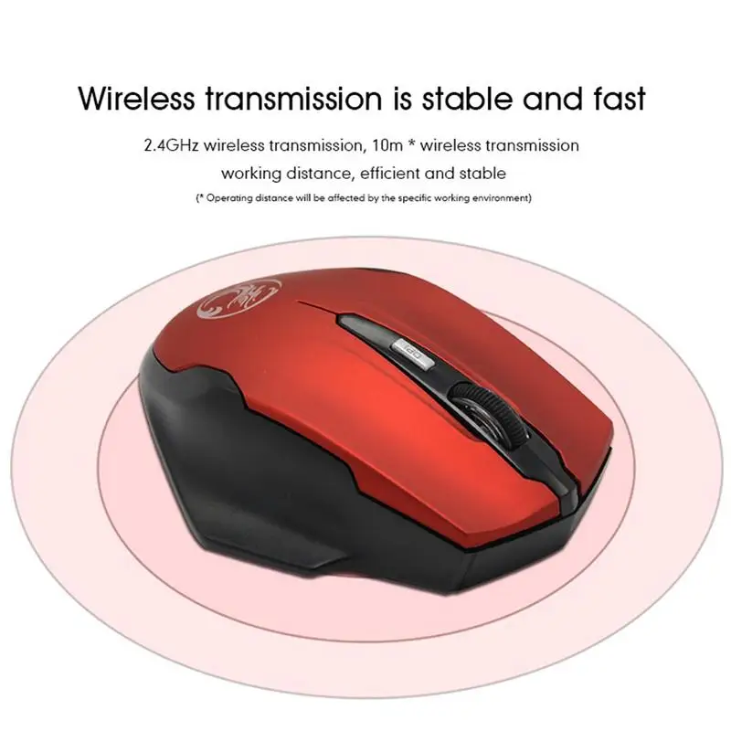 800~ 1600 dpi 2,4G Беспроводная офисная игровая мышь Автоматическая энергосберегающая деловая работа 6 клавиш Подарочная мышь для ПК компьютера ноутбука