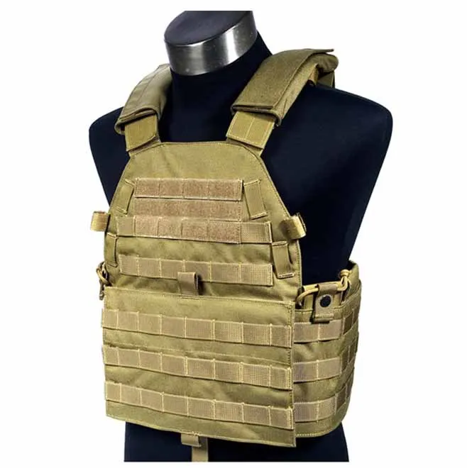 KH Flyye 1000D Molle LT6094 жилет 6094 пластина Перевозчик жилет армейский военный боевой жилет - Цвет: KH