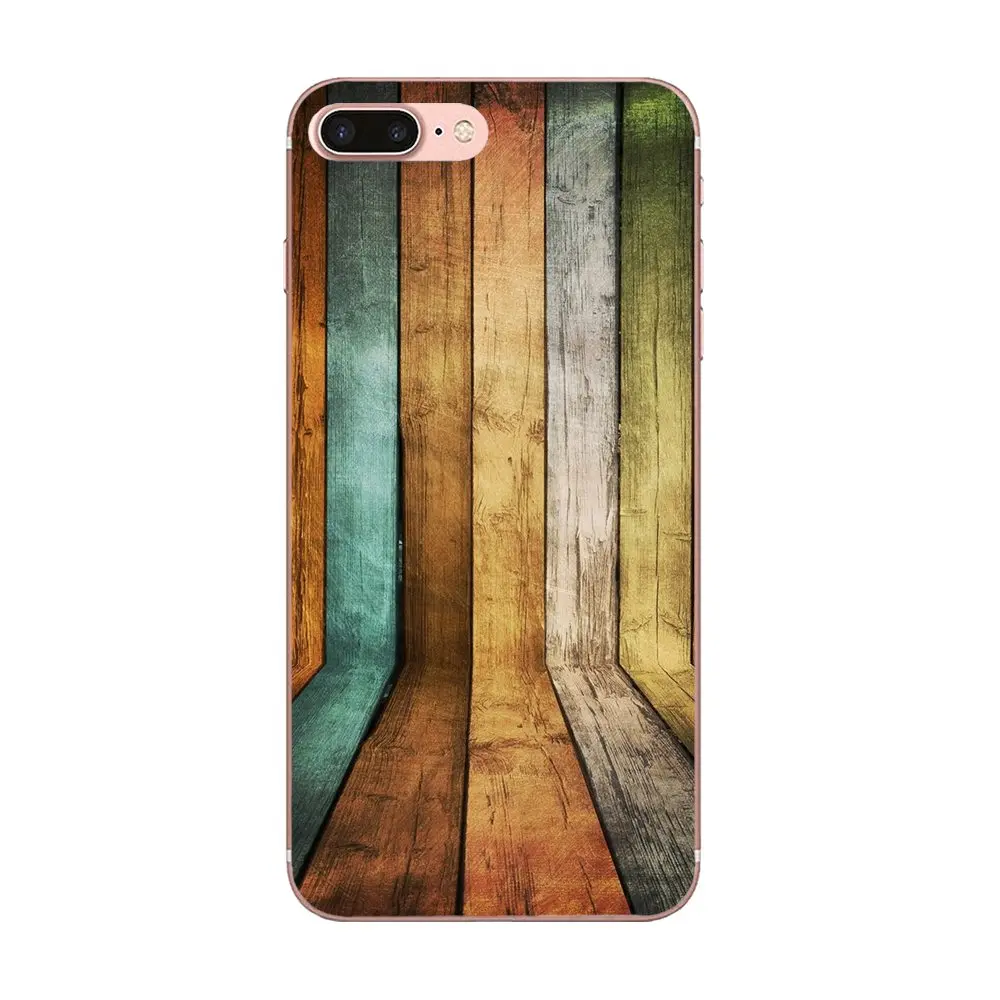 Цветной деревянный ТПУ резиновый чехол для Apple iPhone 4 4S 5 5C 5S SE 6 6S 7 8 Plus X XS Max XR Tpu |