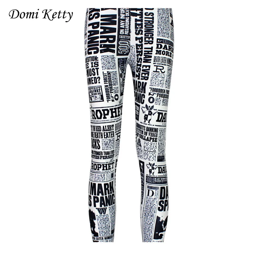 Domi Ketty/леггинсы для девочек с героями мультфильмов детский красивый постер 3d