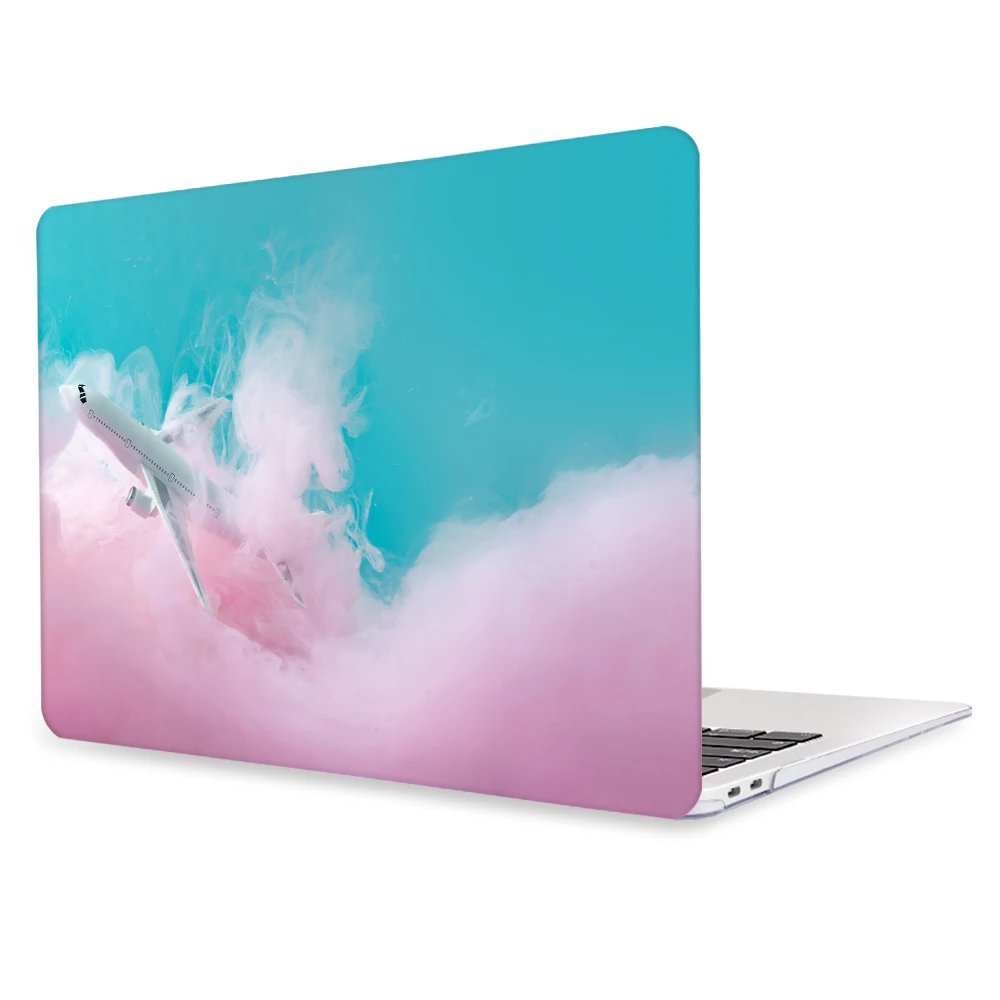 Цветной чехол для ноутбука MacBook 12 дюймов Air 11 Air 13 A1466 A1932 retina 13 15 Pro 13,3 15 Touch bar пластиковый жесткий чехол