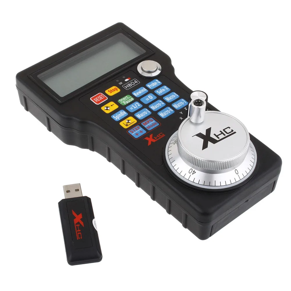 Mach 3 беспроводной Маховик USB MPG кулон 4 оси контроллер для станка с ЧПУ