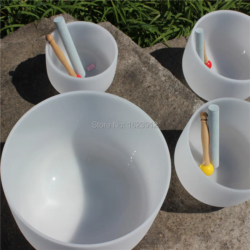 Чакра 8 дюймов E Note на солнечной батарее для звуковой терапии чаша пения из