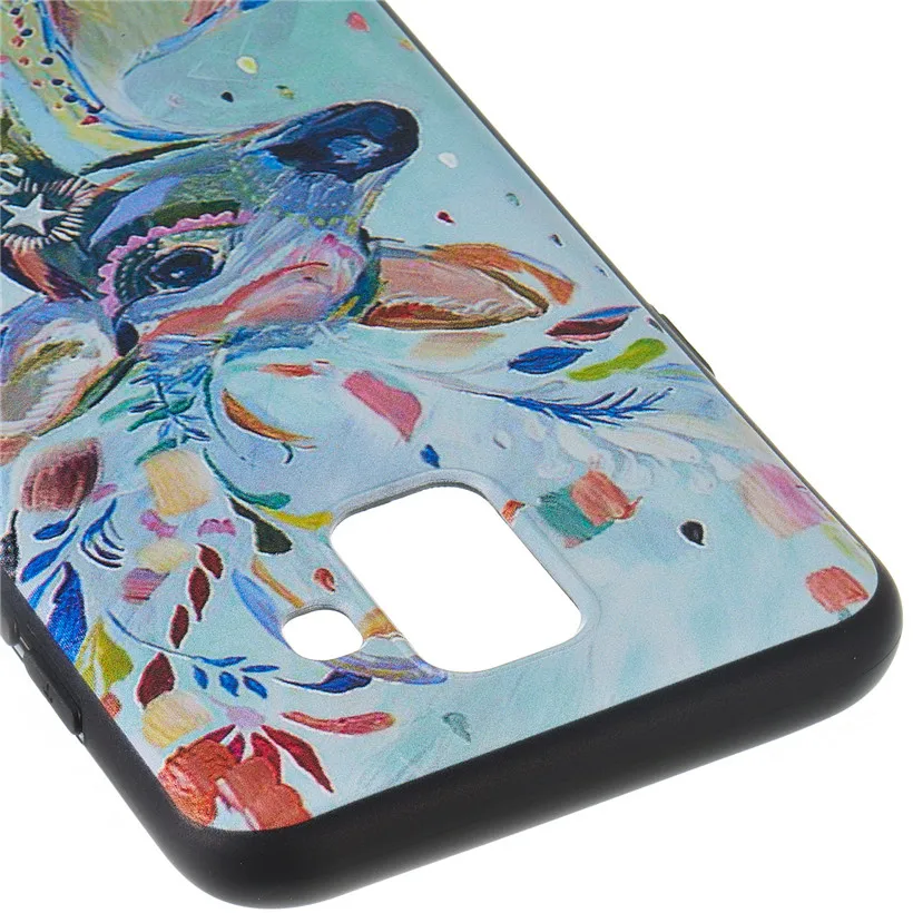 Чехол HEMASOLY для Xiaomi Mi 8 Lite силиконовый чехол мягкий 3D рельефный телефона с