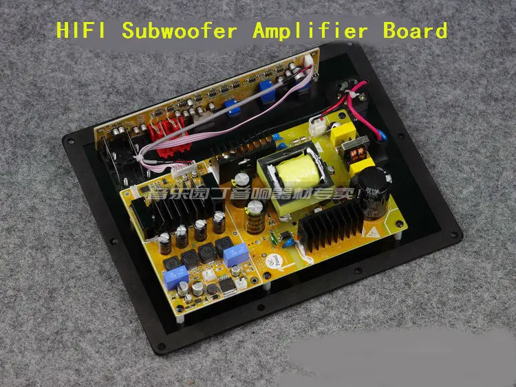 Новый цифровой усилитель сабвуфера 280 Вт TAS5630B с радиатором subwoofer amplifier