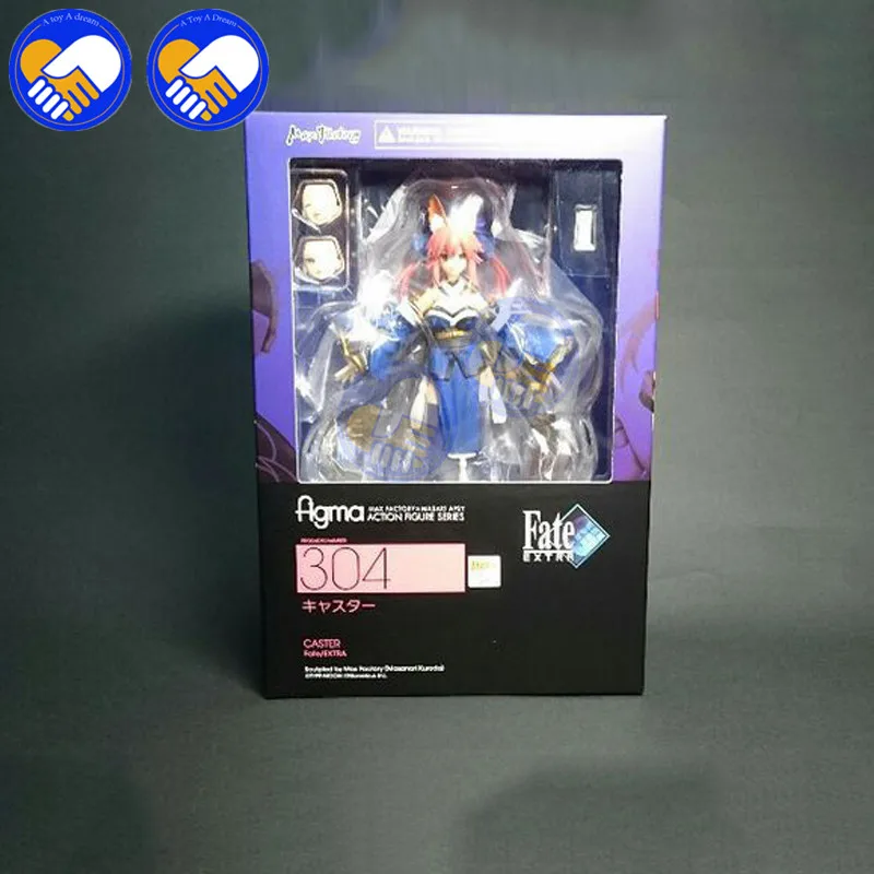 Новое поступление Fate/EXTRA Caster Figma 304 Fate EXTRA tamamo no Mae Fox Girl BJD ПВХ фигурка игрушки 14 см с