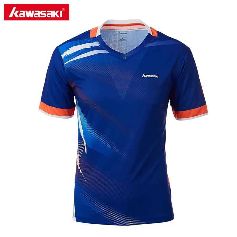 Новинка 2018 Kawasaki ST T1010 Мужская теннисная рубашка для спорта на открытом воздухе v
