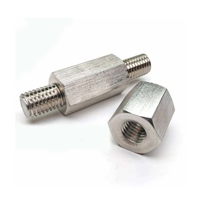 1 PC the inside diameter of 16mm Female 304 Stainless Steel Hex Nut Rod Pipe Fitting Connector Adapter M16x25xS24 | Обустройство дома