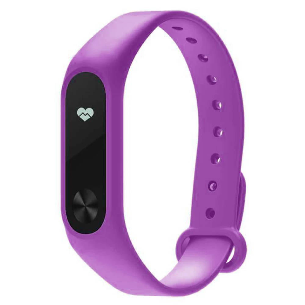 Цветной силиконовый ремешок для браслета Xiaomi Mi Band 2 альтернативный аксессуар Miband