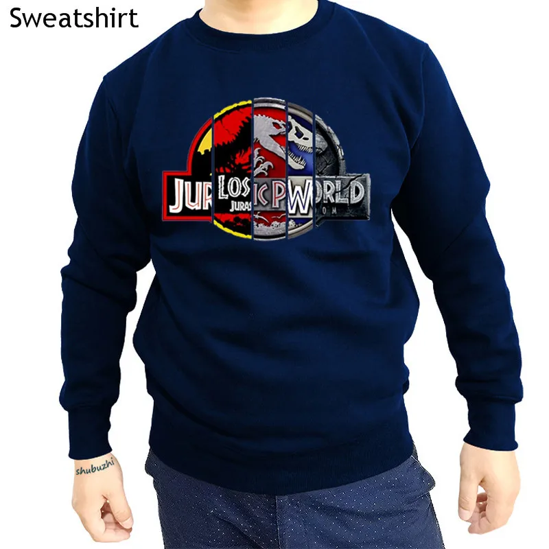autumn sweatshirt men brand hoody fashion man clothes jurassic world male winter hoodies o-neck drop shipping | Мужские толстовки и