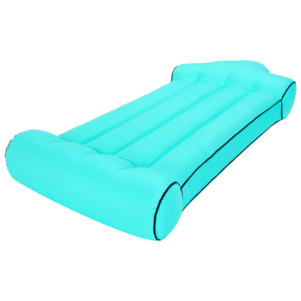 

Water Hammock Inflatable Floating Bed Swimming Pool 441Lb Capacity For Adults Kids With Compact Carry Bag Swimming Mattress
