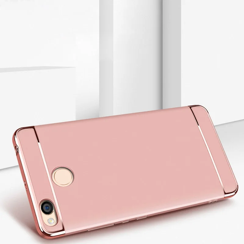 Чехол для Redmi 4X Xiaomi 4A 4 Prime задняя крышка Жесткий Оригинальный чехол 3 в 1 с