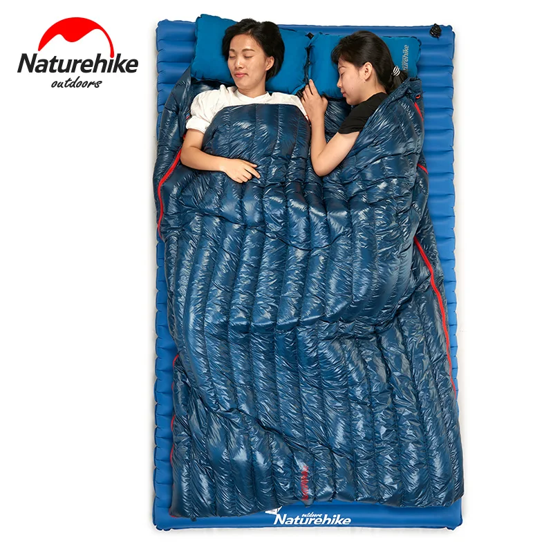 

Naturehike 570g Ultralight Waterproof White Goose Down Sleeping Bag Envelope Type Lazy Bag Camping Sleeping Bags NH17Y010-R
