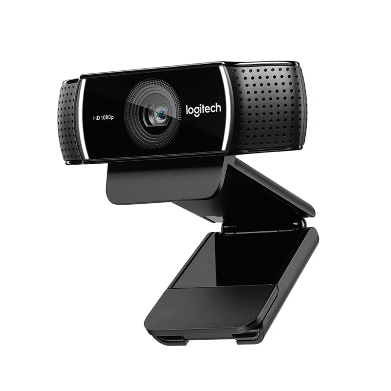 Веб камера Logitech C922 HD с якорем красивая компьютерная веб автофокусом 1080P со
