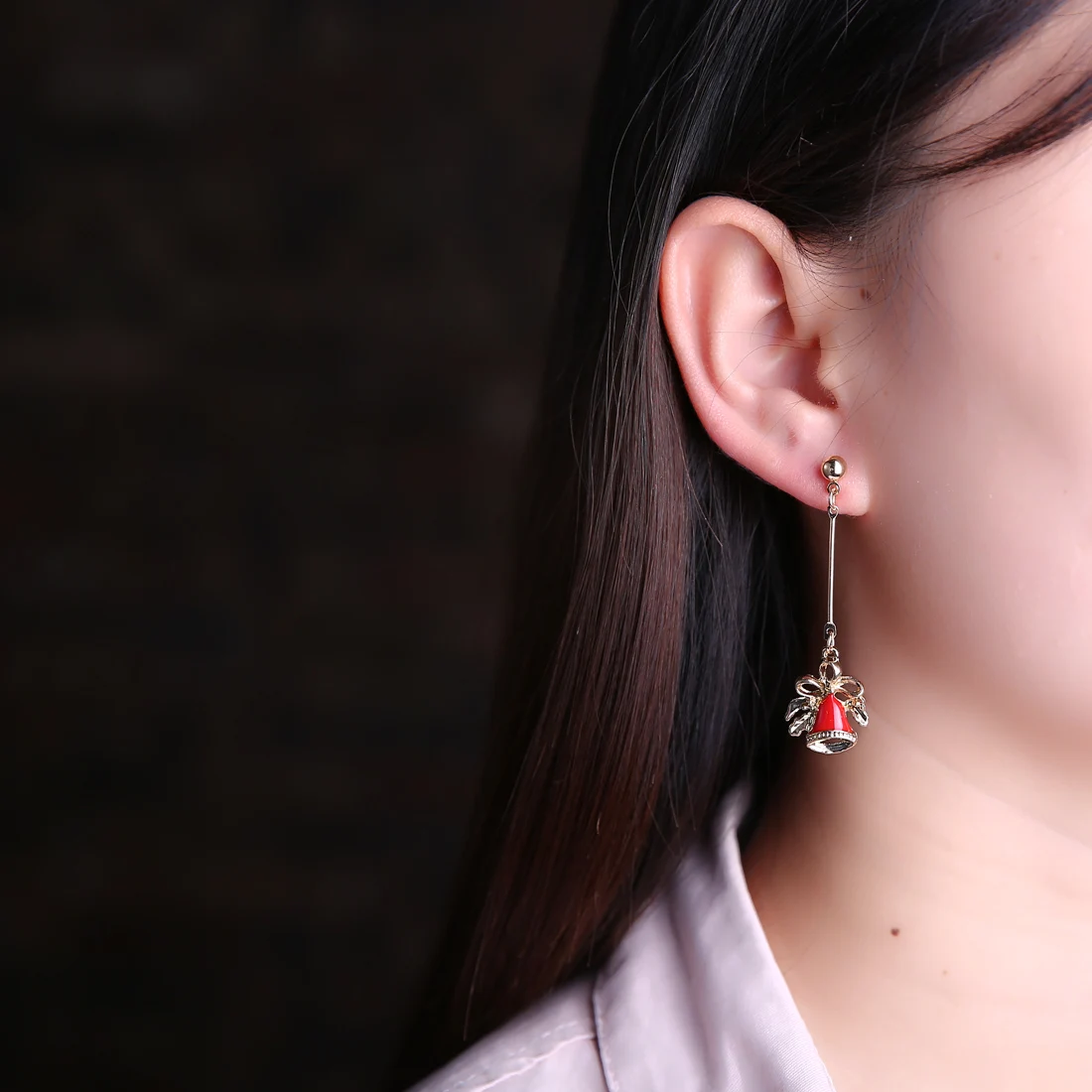 Женские серьги подвески Санта Клаус Снеговик|earrings for|dropping earrings for womendrop |