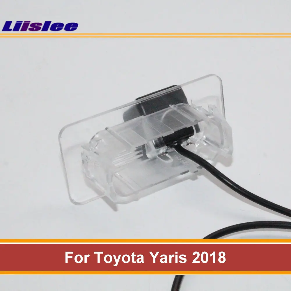 

Auto Back Up Reverse Parking Camera For Toyota Yaris 2018 Car Rear View HD SONY CCD III CAM Night Vision