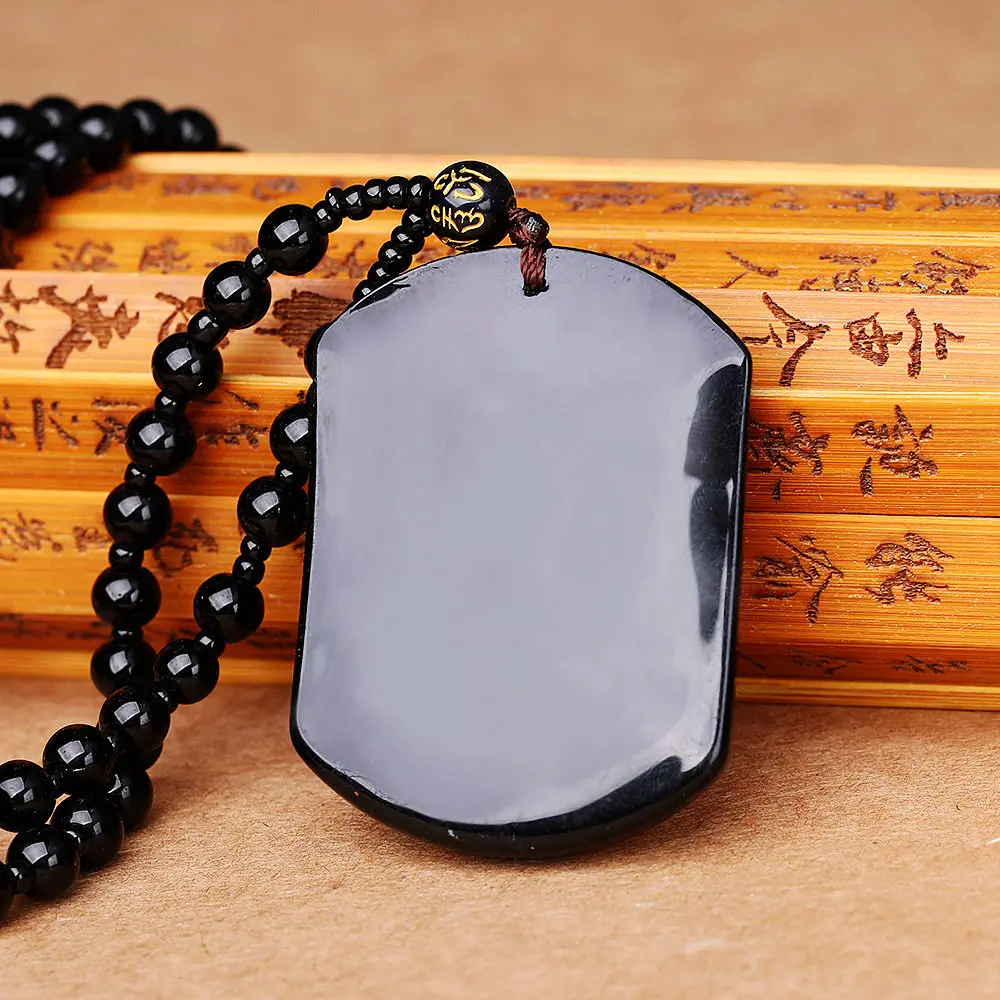 Ожерелье из черного жемчуга 5*3 см | Украшения и аксессуары