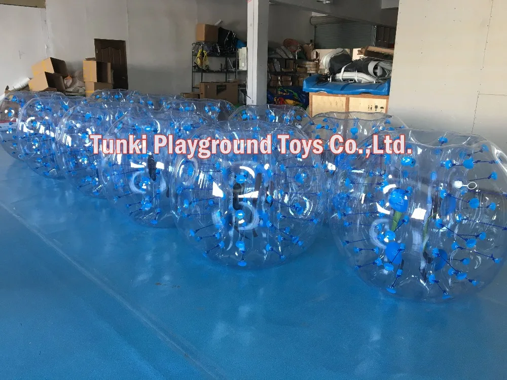 

Diameter 1.2m small bumper balls for kids sports
