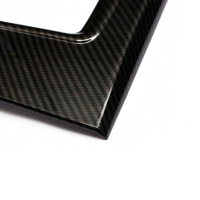 

For Mazda CX-5 CX5 2017 2018 ONLY LHD ABS Carbon Fiber Texture Car Gear Shift Panel Cover Decor Trim