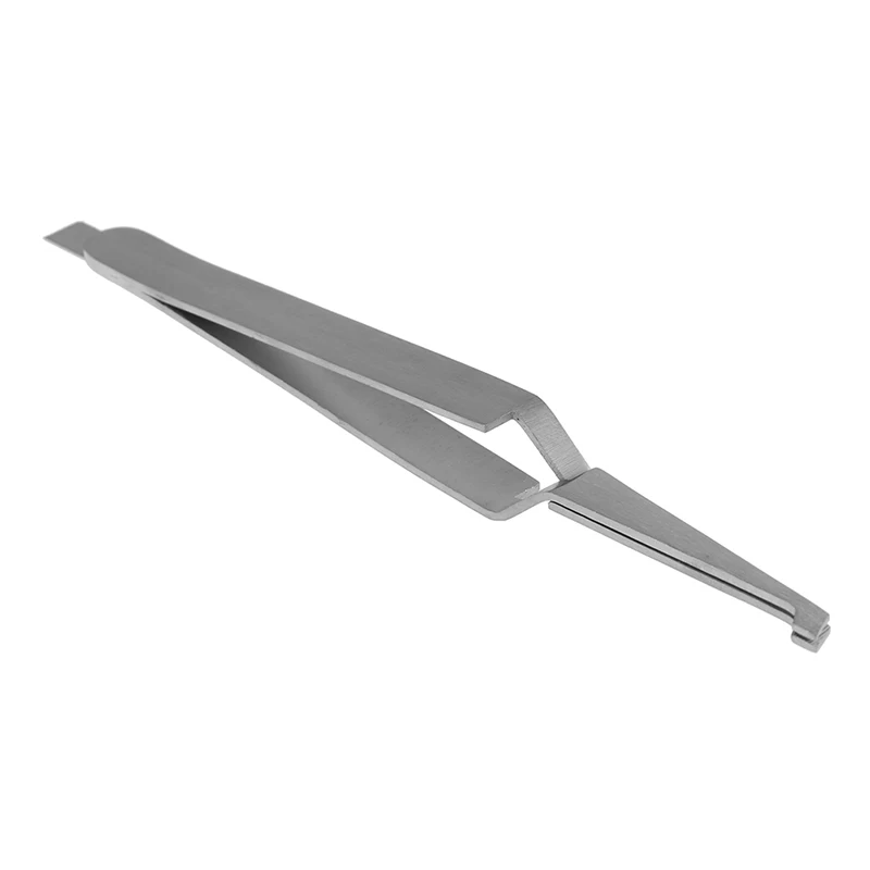 

Stainless Steel Dental Tweezer Plier Direct Bracket Holder Orthodontic Bonding Serrated Dentistry Instruments For Teeth Care