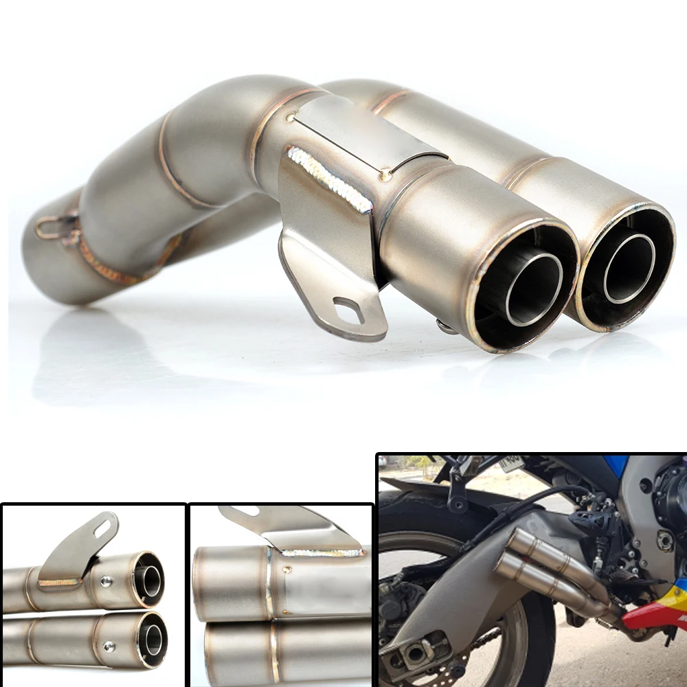 Escape Motorcycle Motorcross Scooter Exhaust Pipe Muffler Universal For kawasaki NINJA 250R NINJA 300r 2008-2012 ZX10R Z750R