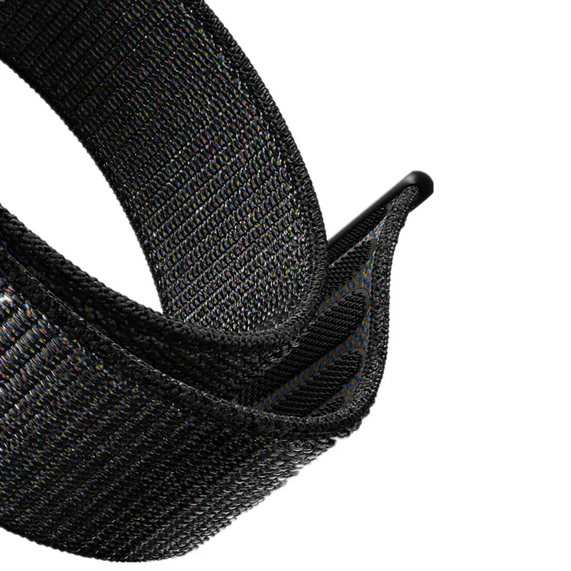 Спортивная петля ремешок для Apple watch band 42 мм 38 iWatch 4 44 40 Нейлоновый Ремешок Браслет 3