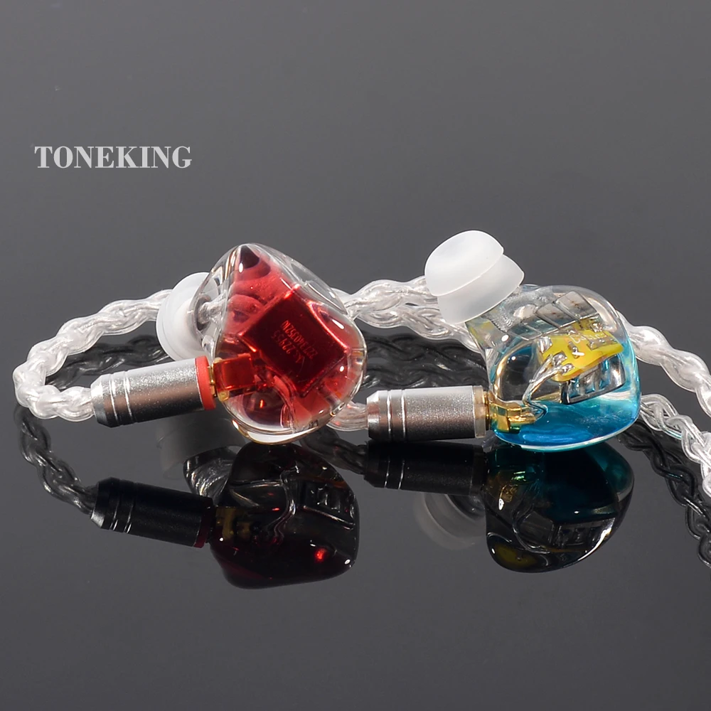 TONEKING Сделай Сам 5BA Hifi музыкальный монитор наушники вкладыши 5 сбалансированных