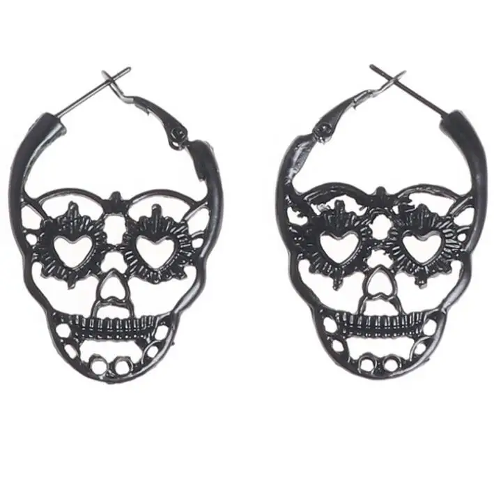 1 пара большой круг металлические баскетбольное кольцо серьги Для женщин панк