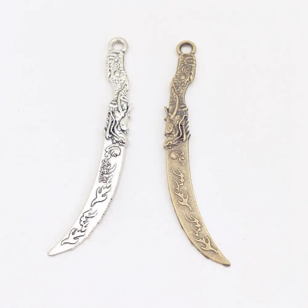 Винтажные подвески в виде стрелы для ножа 3 шт. рукоделия ожерелье серьги |